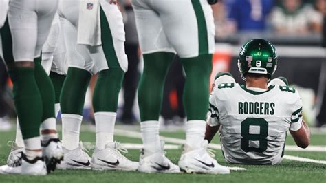 Jets' odds to win Super Bowl lengthen after Aaron Rodgers injury.